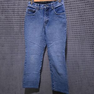High Rise Bootcut Jeans 4Avg Womens 28x30 Y2K Med Wash Soft 100%Cotton Western